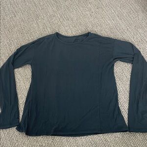Athleta Girls Teal Long Sleeve Tee
